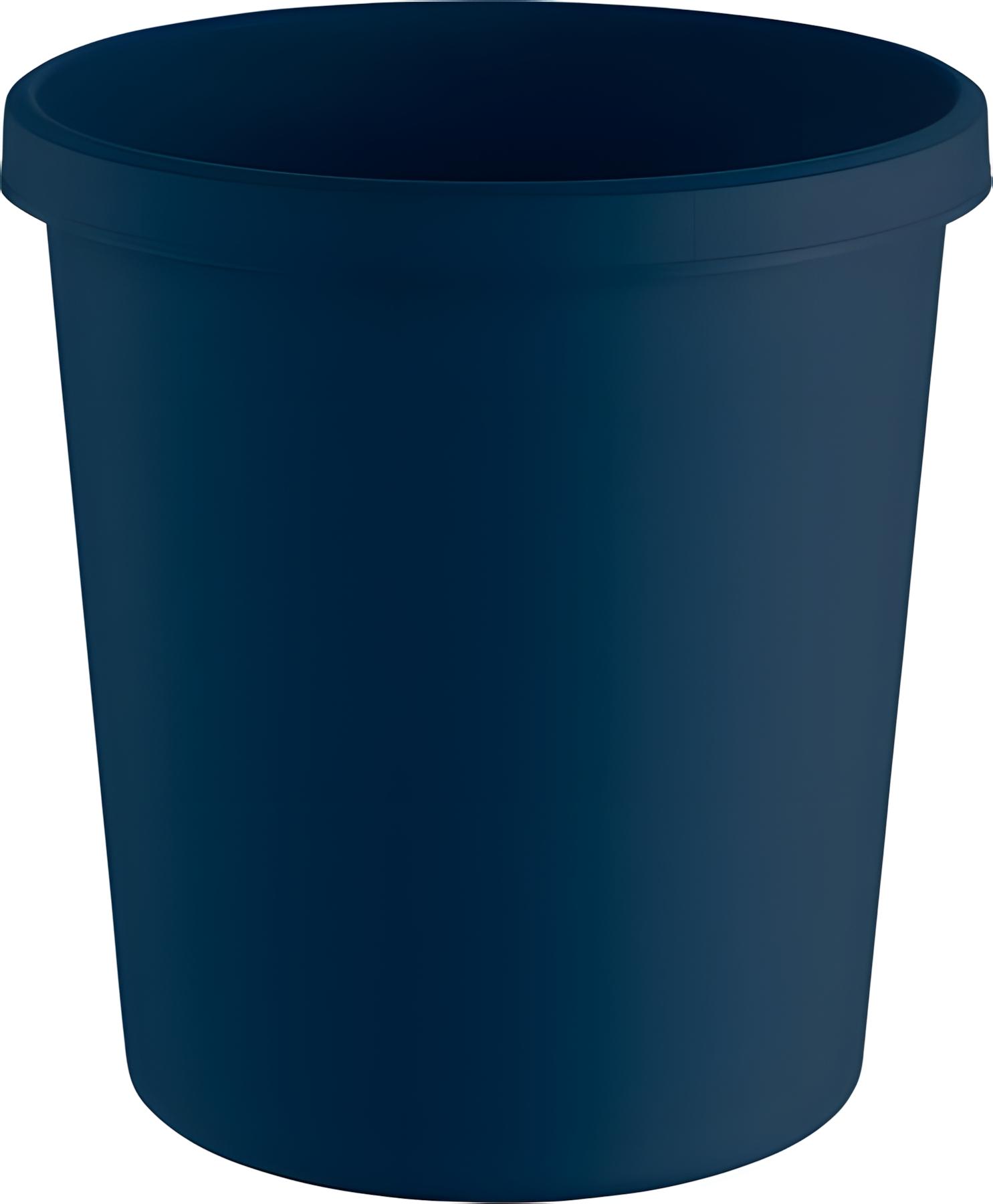 helit Papierkorb 18 l blau 331mm recycling K-Stoff H64058.34