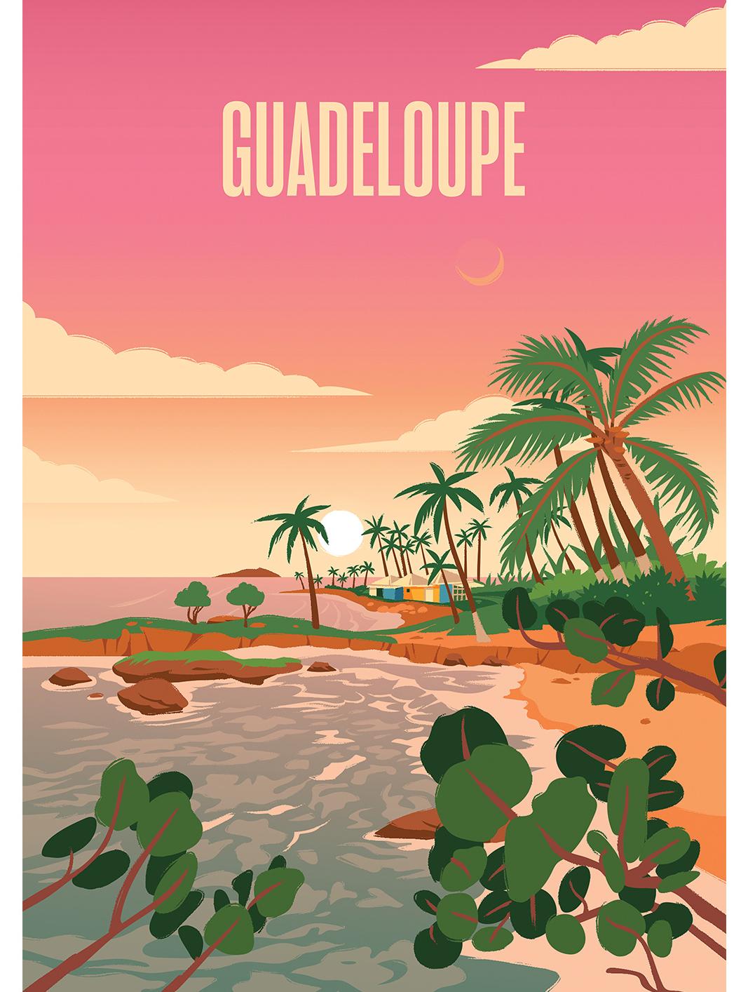 Hachette Puzzles Puzzle, 500 Teile, Hachette „Holiday Dreams Guadeloupe“ 10028