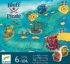 Djeco Bluff Piraten-Strategiespiel