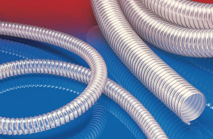 NORRES Absaug- und Frderschlauch AIRDUC PUR 355 FOOD Innen- 20 mm Auen- 27,00 mm Lnge 10 m Wandstrke 3.5 mm 35500201001-10
