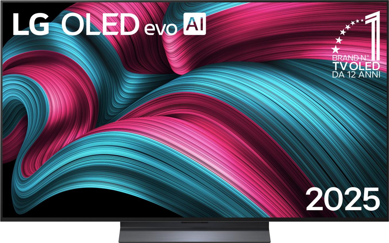 LG OLED evo AI OLED55C55LA, 139,7 cm (55"), 3840 x 2160 px, OLED evo, Smart TV, Wi-Fi, Čierna