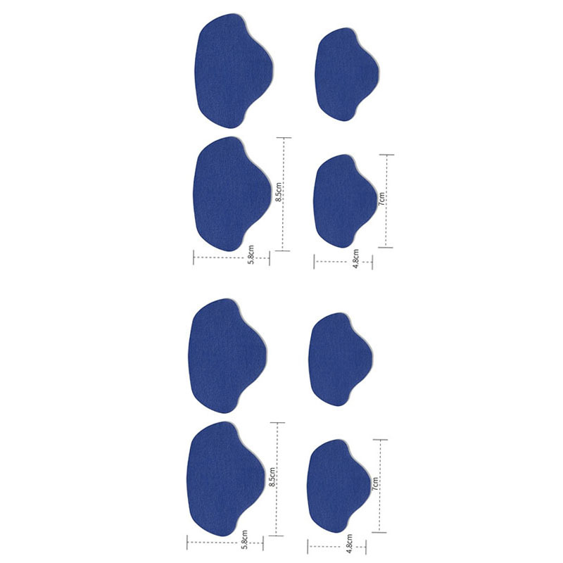 INF Schuhreparaturflicken, 8er-Pack Hellblau 314013