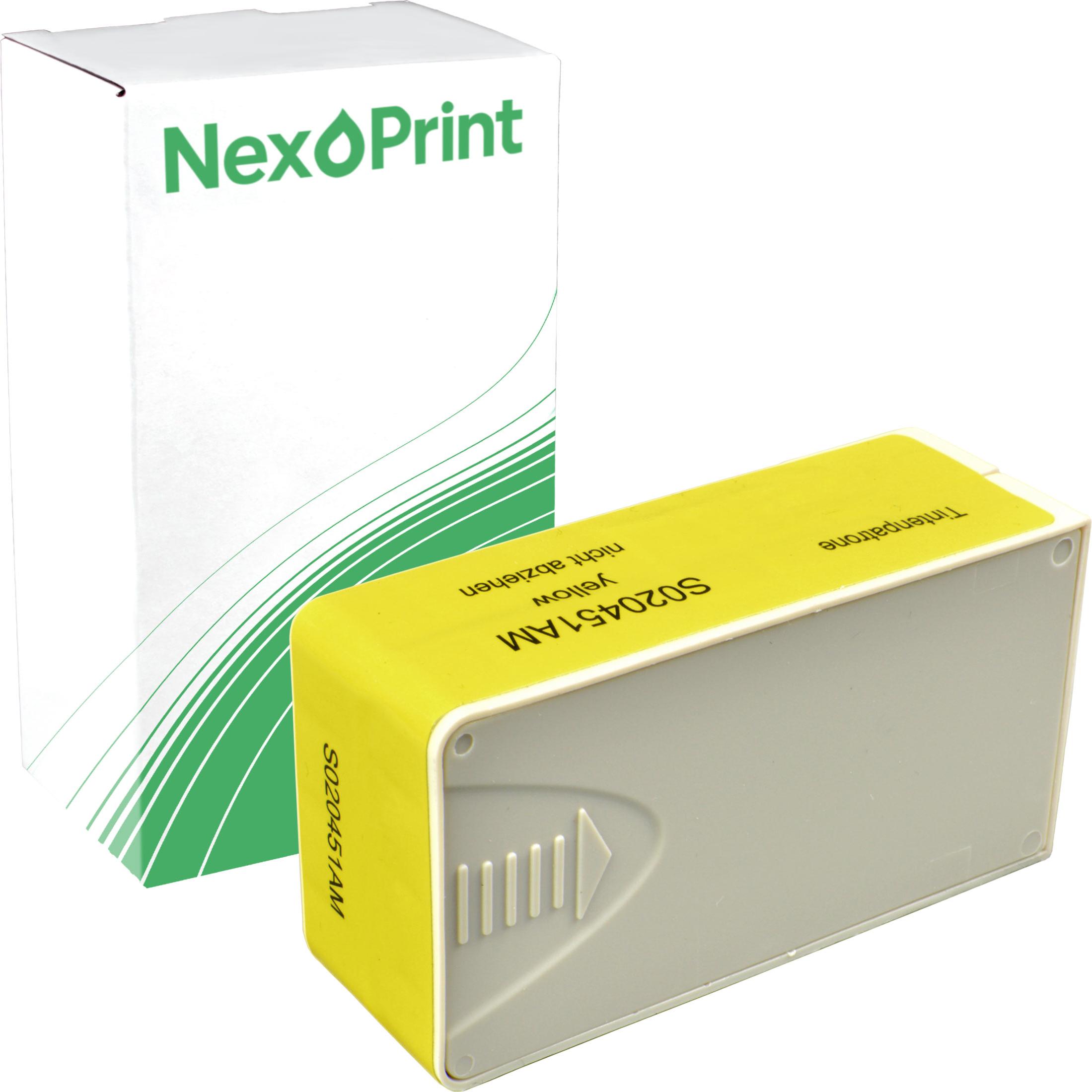 NexoPrint Druckerpatrone kompatibel zu Epson C13S020451 PJIC5 yellow Discproducer PP 100 N Security Epson Discproducer PP 100 N Network Epson Discproducer PP 100 N Epson Discproducer PP 100 III Epson Discproducer PP 100 II BD S020451-WB