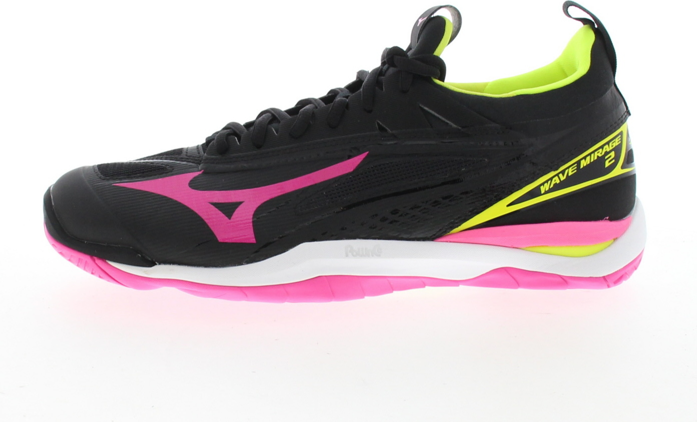 Mizuno Wave Mirage 2 - Größe 42,5 - Damen Handballschuhe - Schwarz