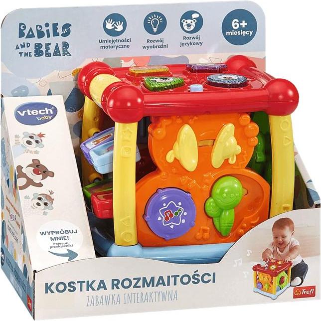 VTech V-TECH Bunter Entdeckerwürfel für Neugierige Kids