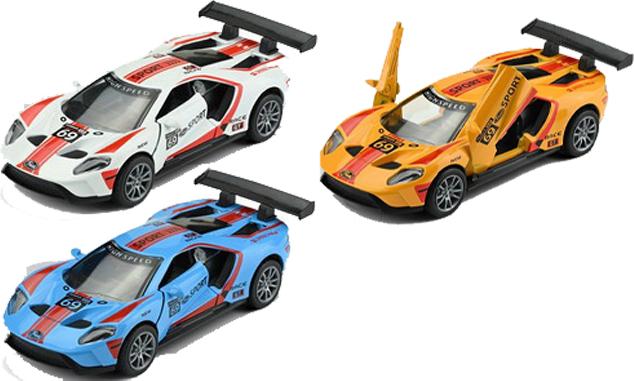 Wiky Metall-Rennwagen zum Zurückziehen, 12,5 cm