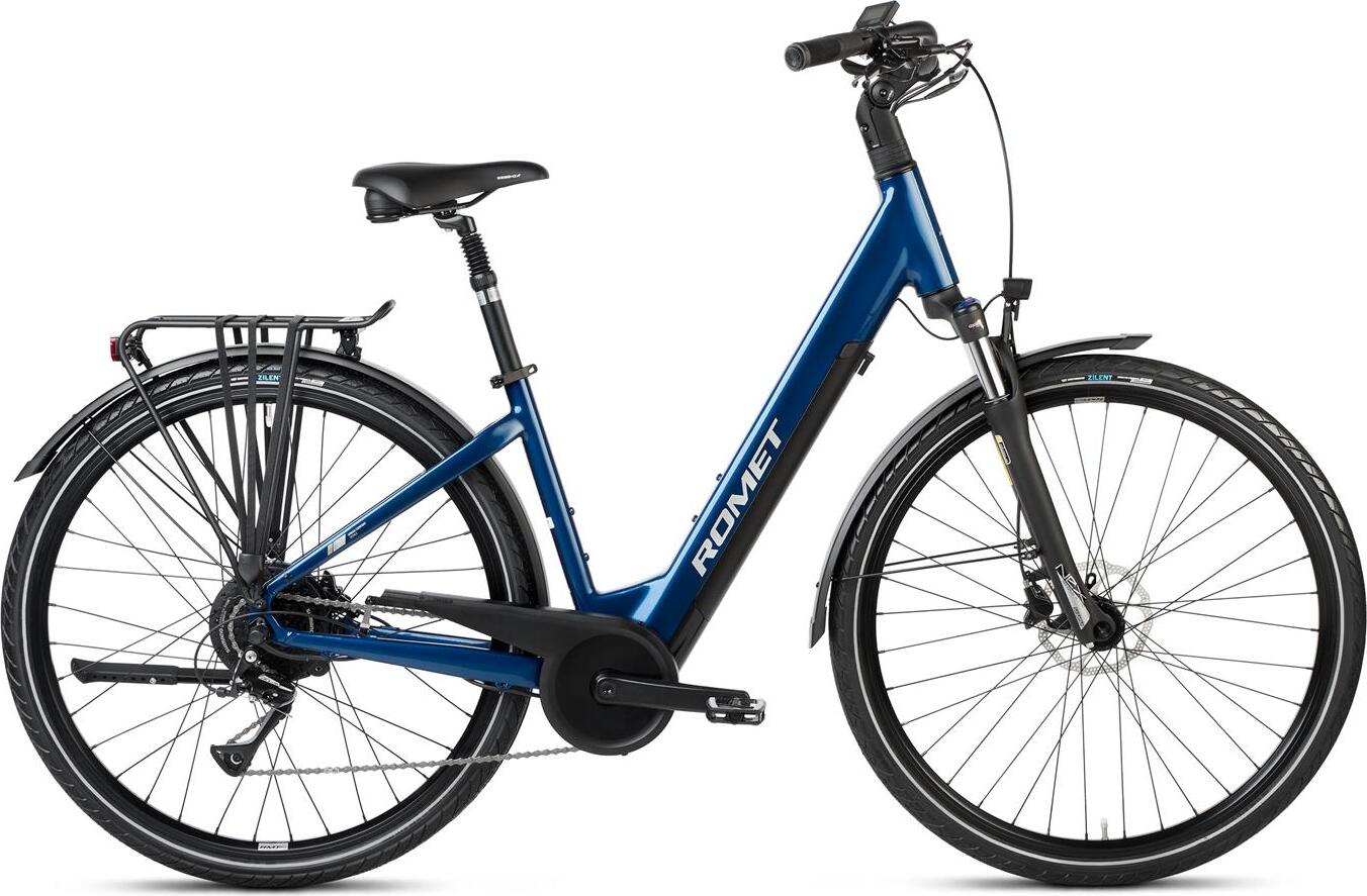 Elektrobicykel ROMET e-Modeco URB 1.0 504Wh navy blue/silver 2024 19''