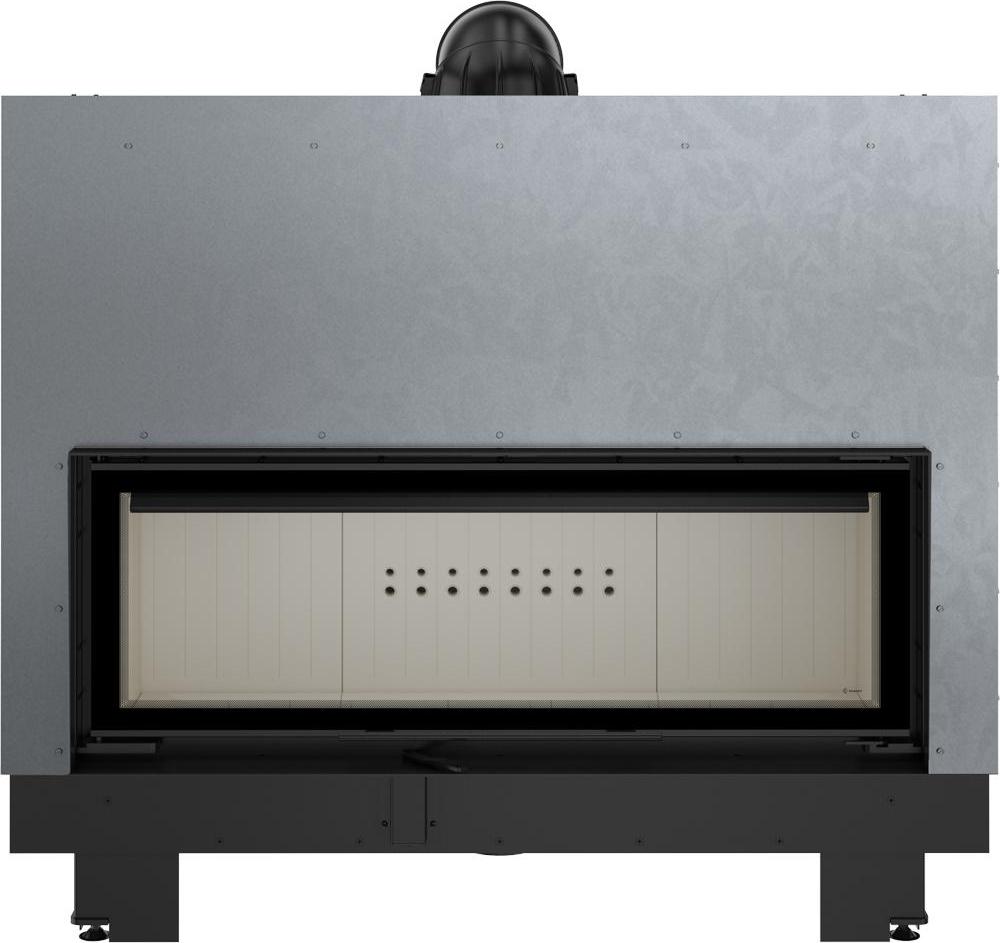 Oceľový krb KRATKI MB 20 kW Ø 200 Lift-up