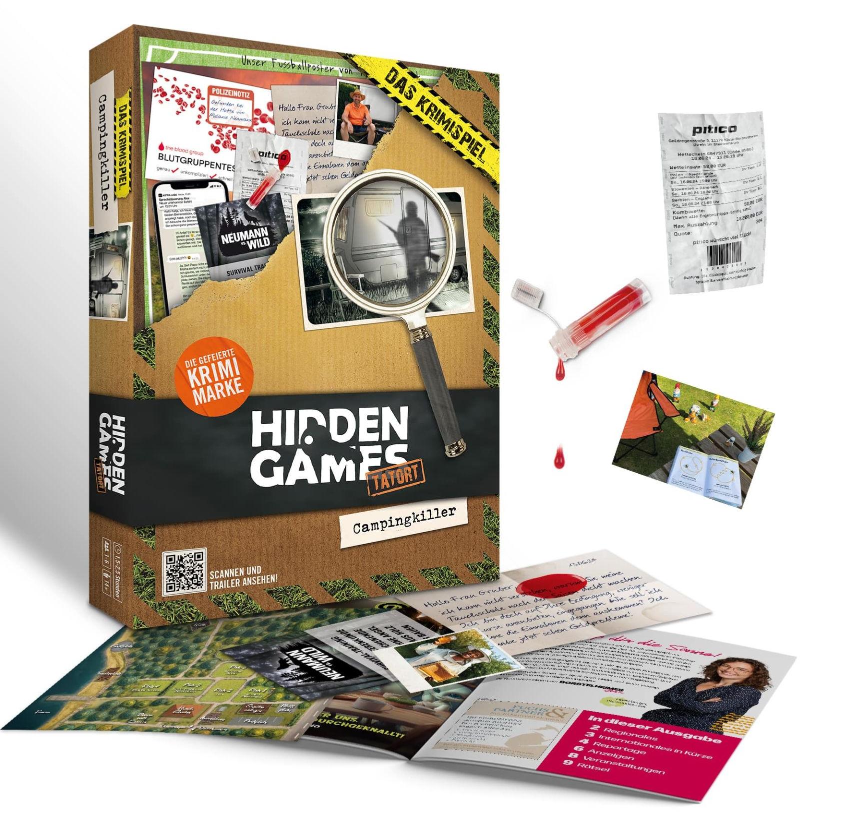 HIdden Industries GmbH Hidden Games Tatort: Der Campingkiller HID00016