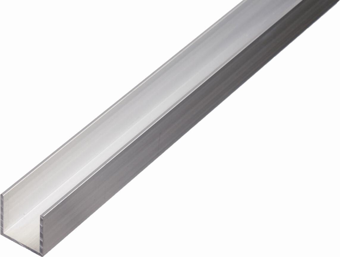Profilé En U Acier Alberts - 1000 X 20 X 20 Mm | Laminé à Froid | Pour Bricolage Et Construction