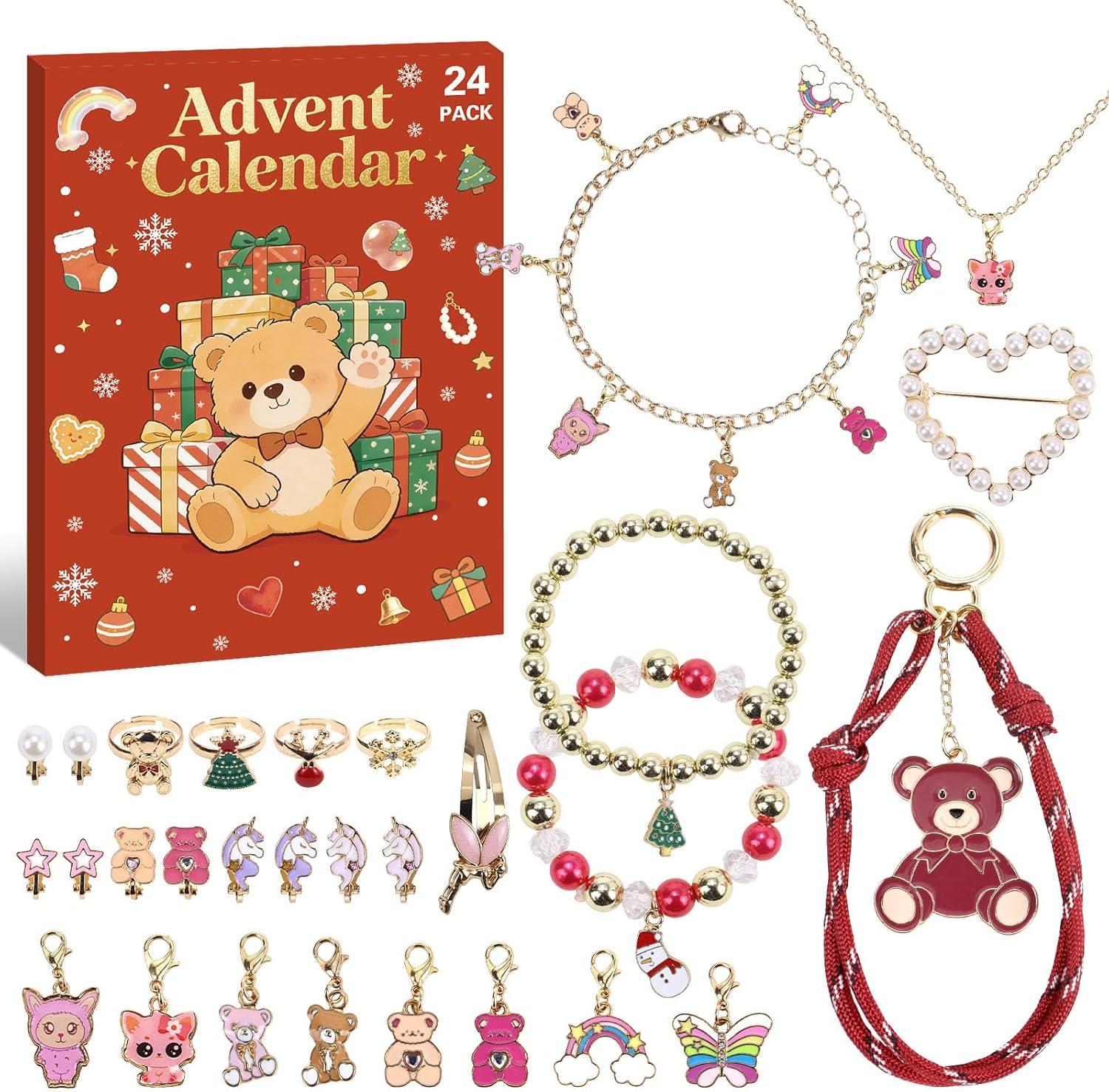 oCreon Adventskalender 2026 – Adventskalender mit Schmuck für Mädchen