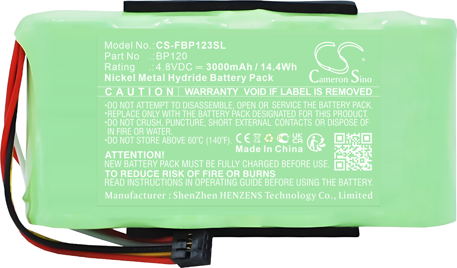 TECHTEK Akku Kompatibel mit [Fluke] Scopemeter 120 (Firmware 2.01 version or above) Ersetzt BP120