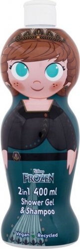 Sprchový gél Frozen Anna 2v1 Sprchový gél a šampón 3D pre deti 400 - Disney
