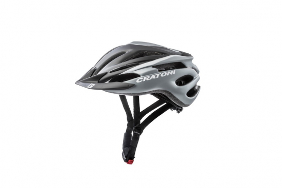 Fahrradhelm Cratoni Pacer (MTB) Gr. XS/S (49-55cm) schwarz/weiß matt 112001C1