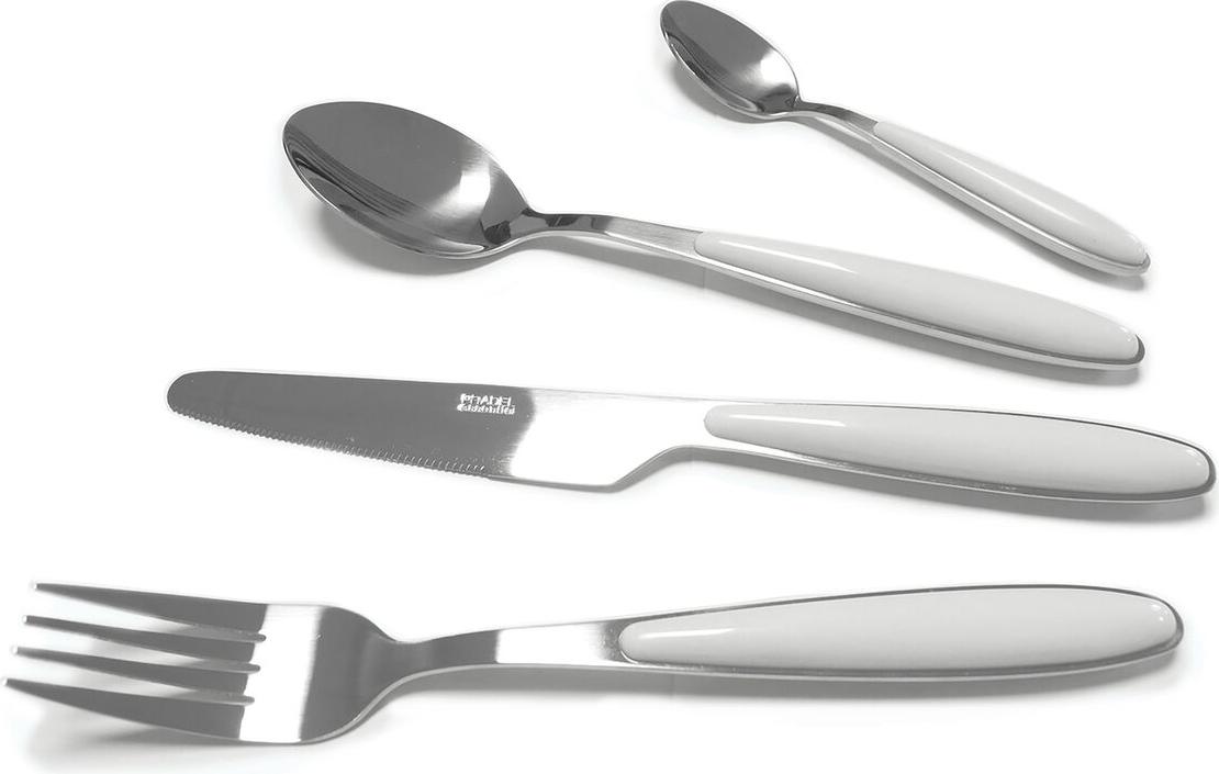 Besteck Pradel essentiel Colorfull Weiß Metall 20 Stücke