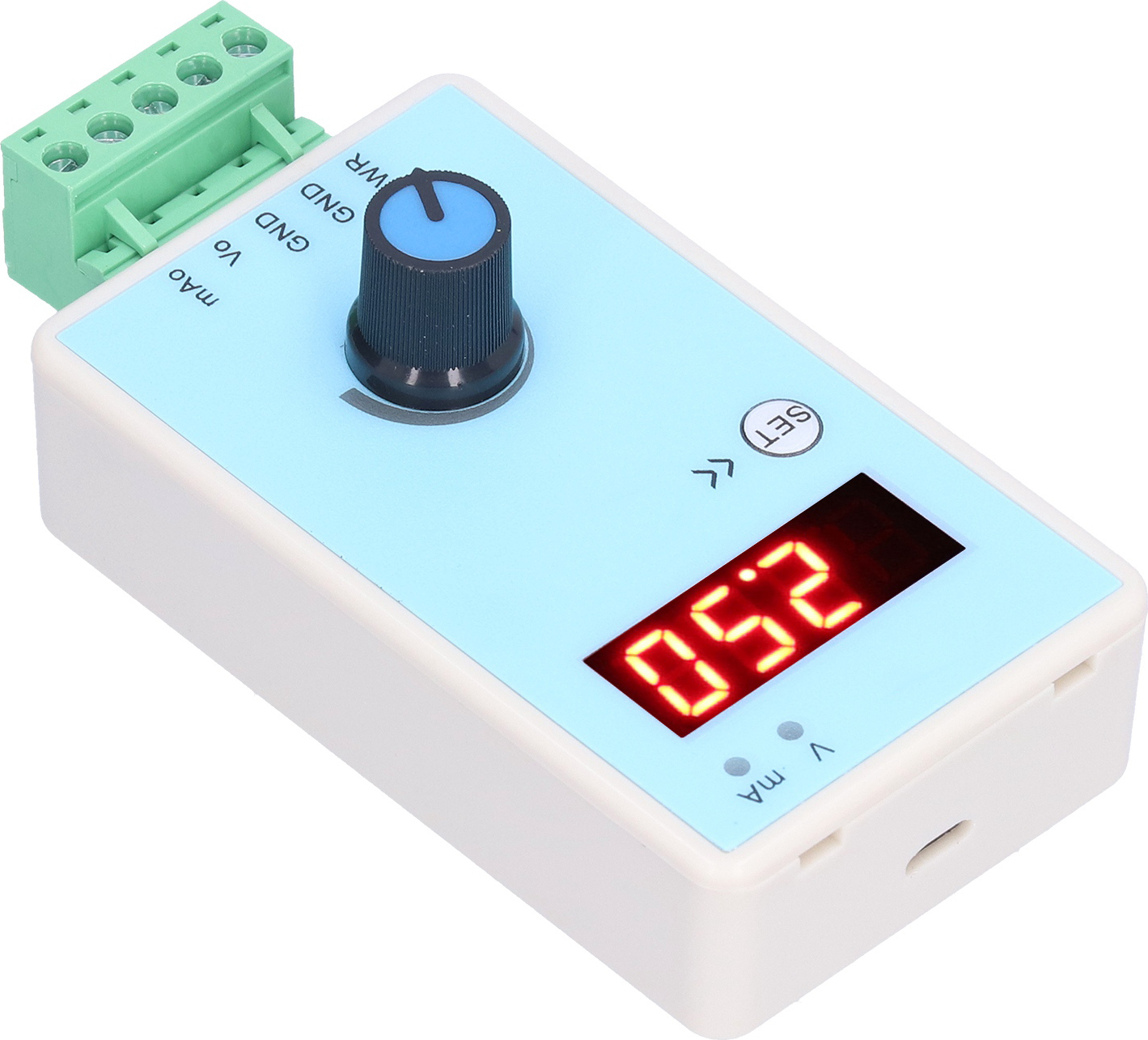 Cocosity Signalgenerator Analogausgang, tragbarer digitaler Signalgenerator 0–10 V/2–10 V 0–20 mA/4–20 mA Funktionsgenerator