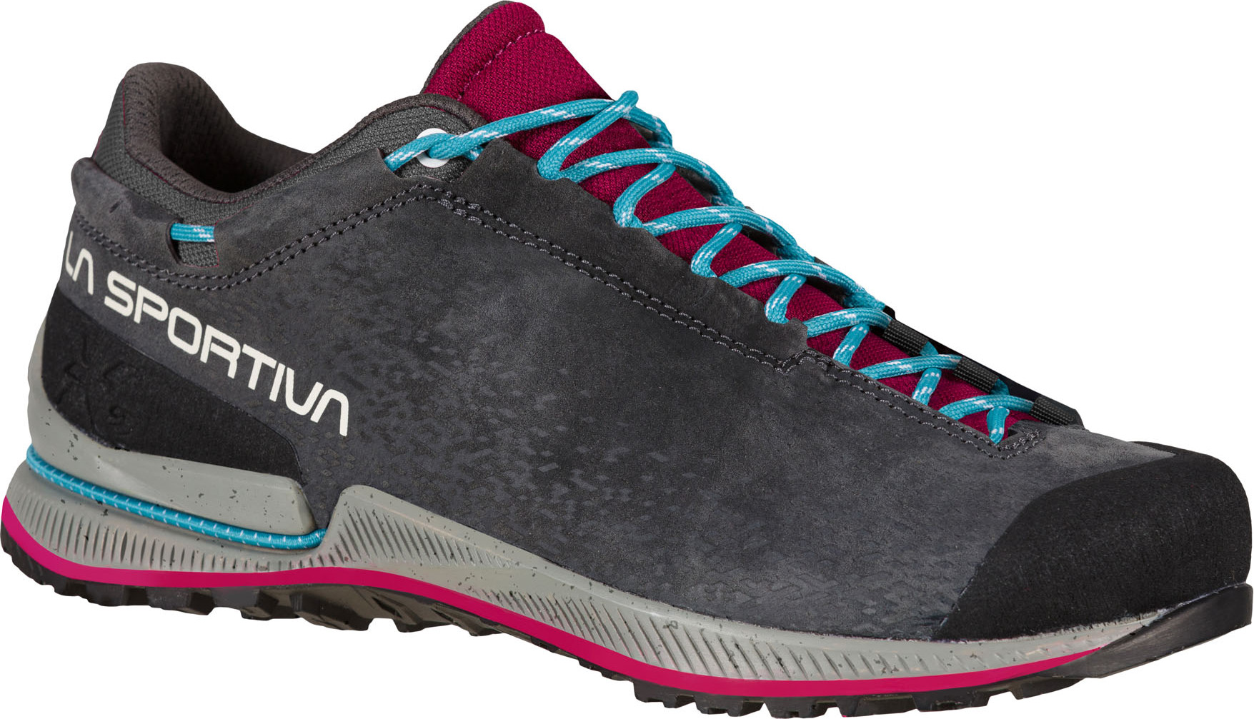 La Sportiva Damen Outdoorschuh 8359-38, 8359-38.5, 8359-39, 8359-39.5, 8359-40, 8359-40.5, 8359-41, 8359-41.5, 8359-42 LAS-27Y900 carbon/red plum 39 [Schuhe Frau]