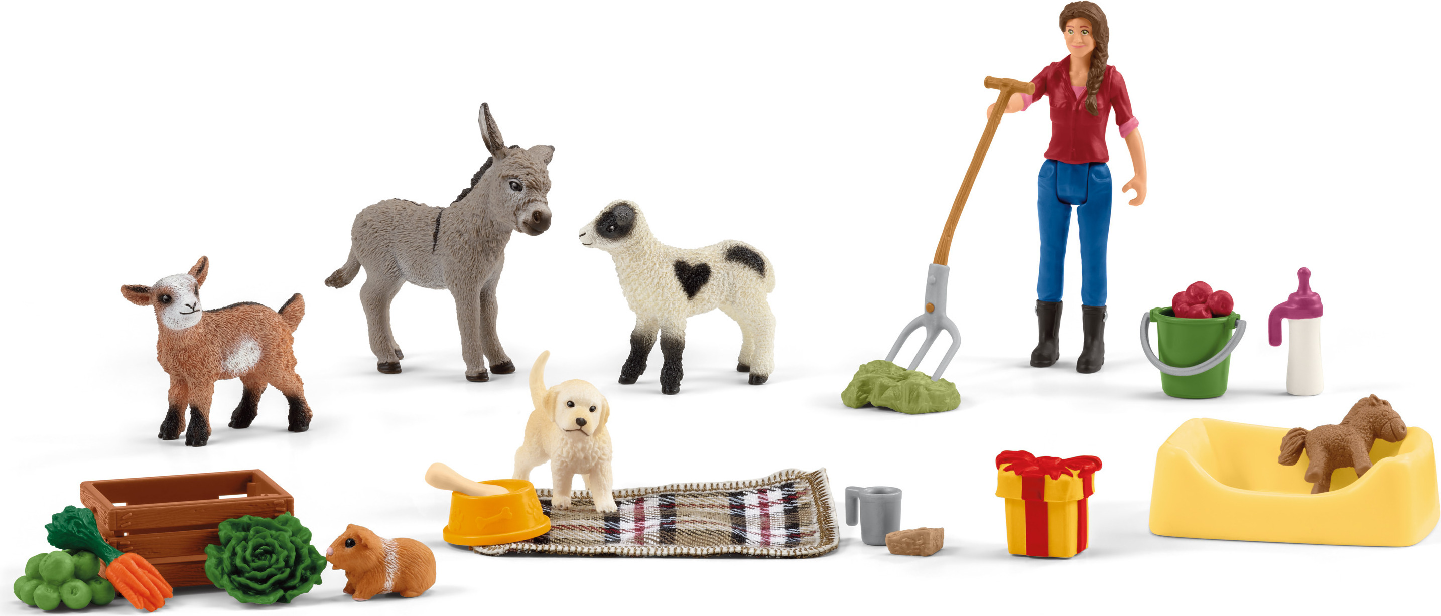 Schleich Domáce zvieratá 97335 Adventný kalendár