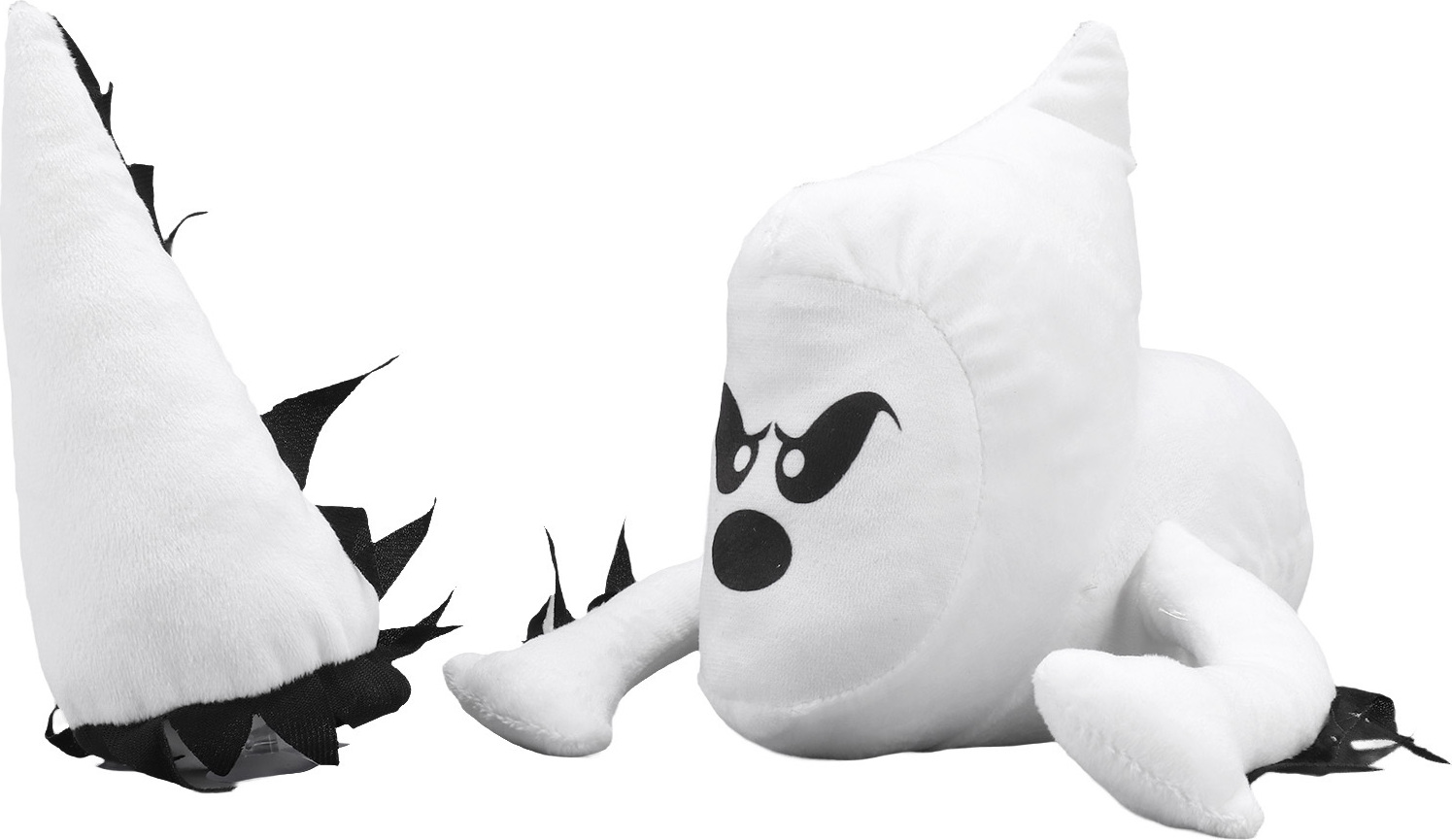 Cocosity Fenster Crash Gespenster,Zerbrochenes Fenster Gespenst,Fenster Gespenst Dekoration,Halloween Zerbrochenes Fenster Gespenst,Zorniges Gespenst Plüschtiere,Gespenst Plüschtiere