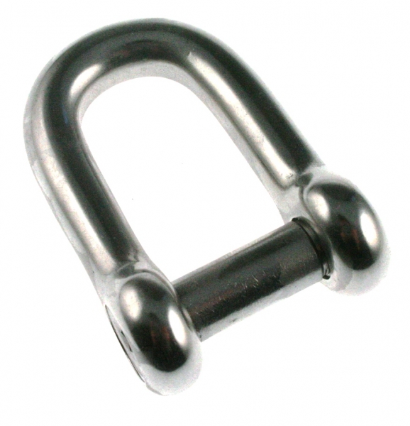 ARBO-INOX ® Schäkel D Schäkel Rundschäkel Edelstahl geschmiedet 6mm ARBO-INOX