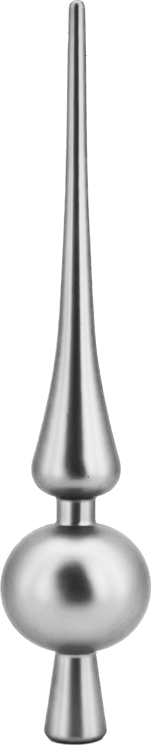 My-goodbuy24 Christbaumspitze Baumspitze Weihnachtsbaumspitze Baum Spitze S8 silber matt