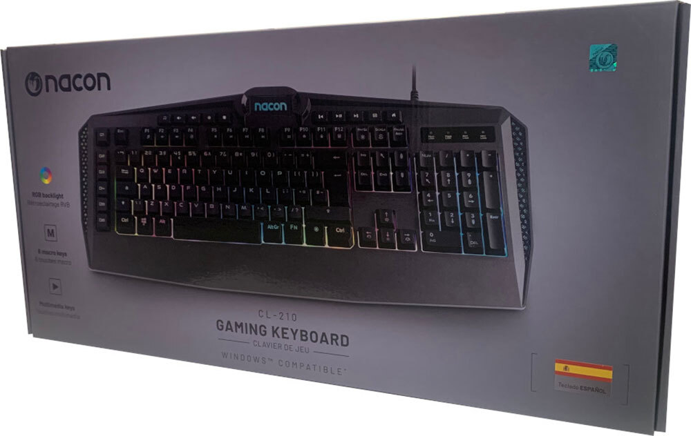 Nacon Cl-210 Funktastatur One Size GAMAK21