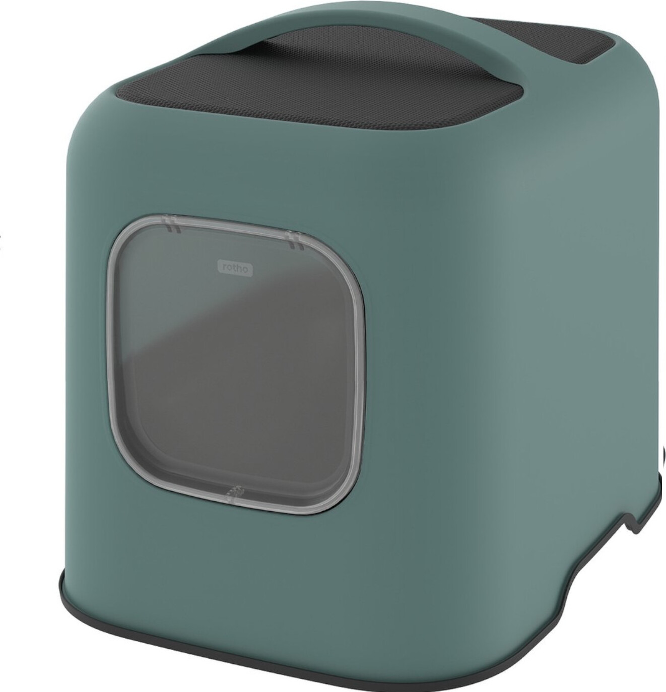Cat Litter Box Rotho My Pet BAILEY White/Green