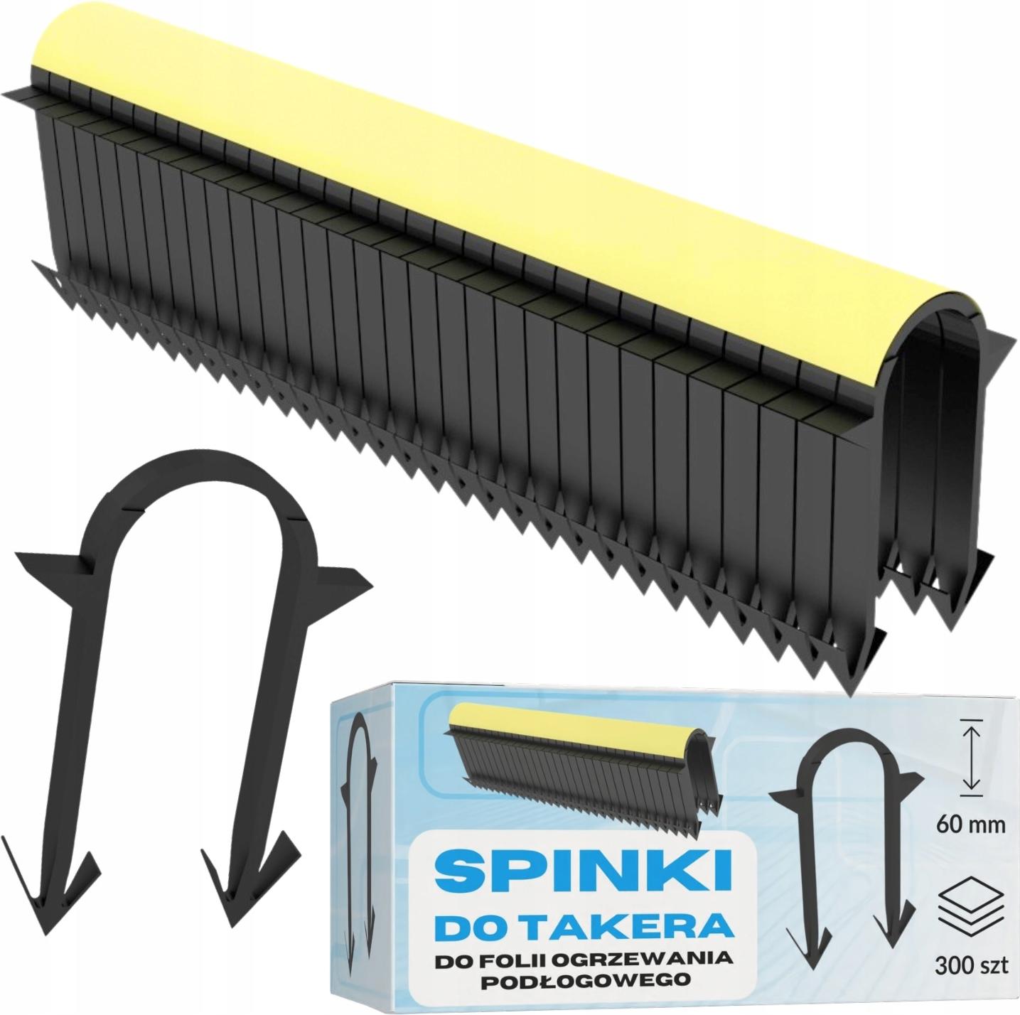 TiA Fußbodenheizungs-Clips Takera Clips 300 Stück 60 mm Folien-Fußbodenheizungs-Clips