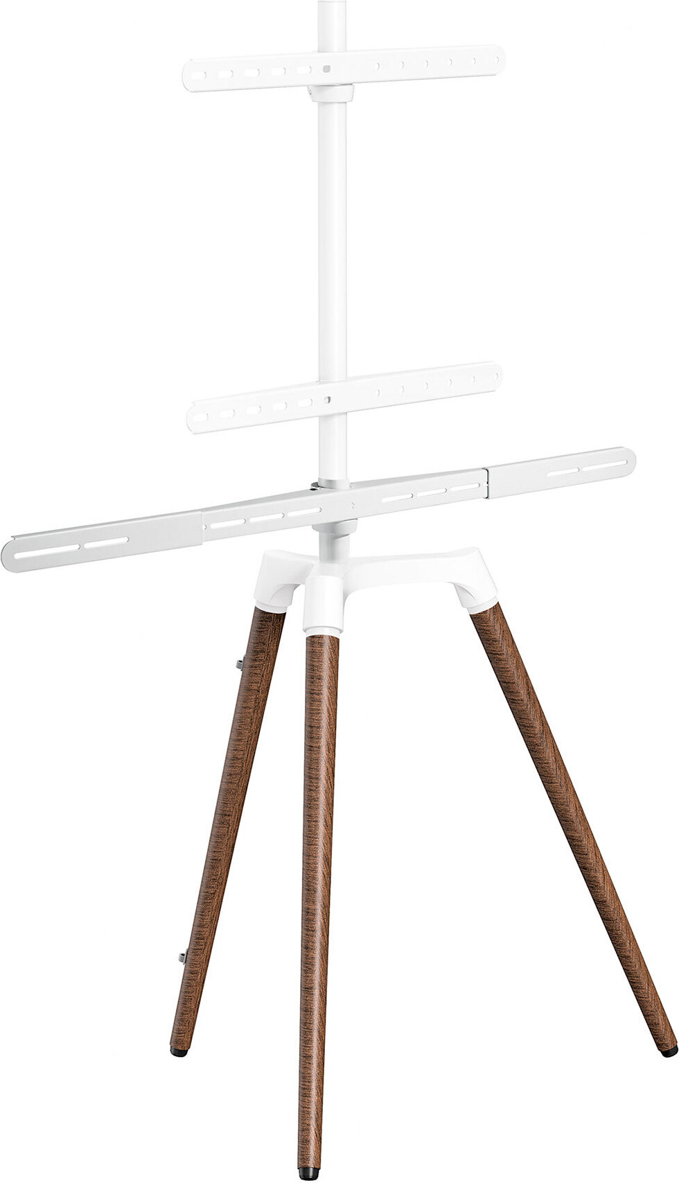 Schwaiger TV-Ständer mit Soundbarhalter, Farbe:Dunkel 658217