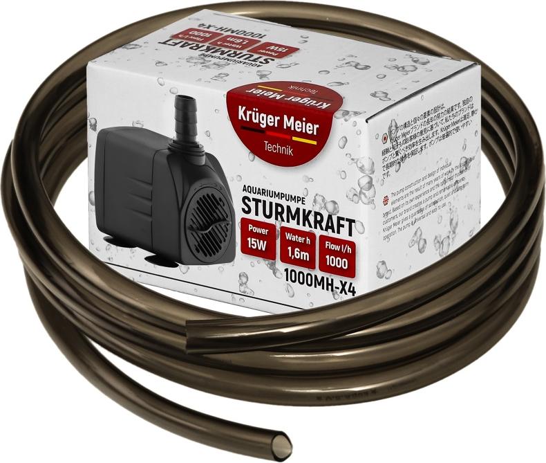 Krüger Meier Kruger Meier Wasserwechsel 1000 - System zur Wasserwechsel Sturmkraft 1000MH-X4