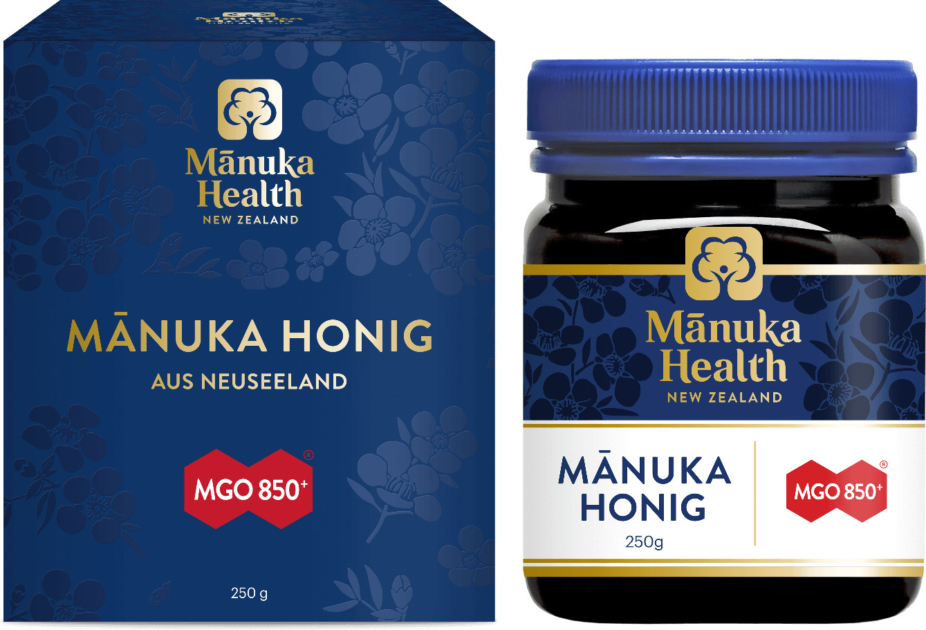 Manuka Health Reformhaus Manuka Honig MGO 850+ 250g 21616