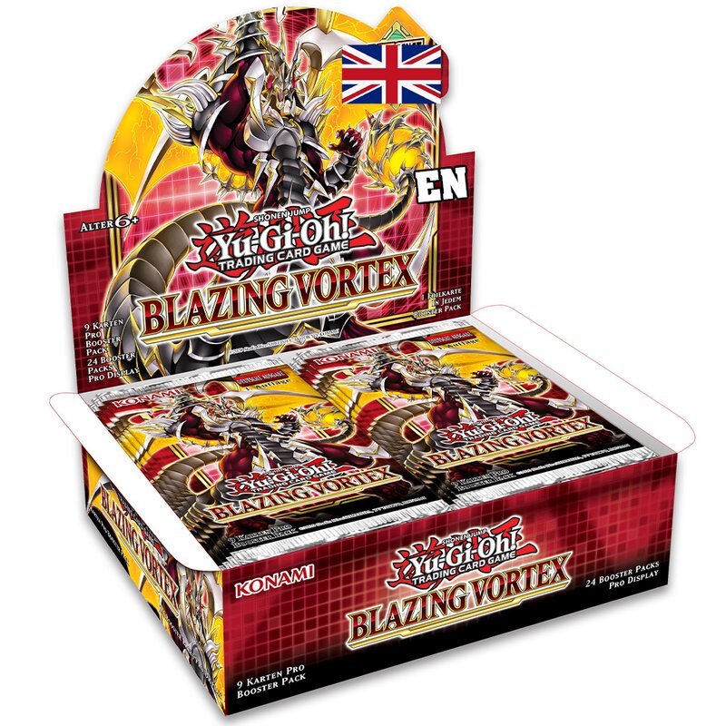 Sonstige Yugioh - Blazing Vortex - 1 Display - ENGLISCH