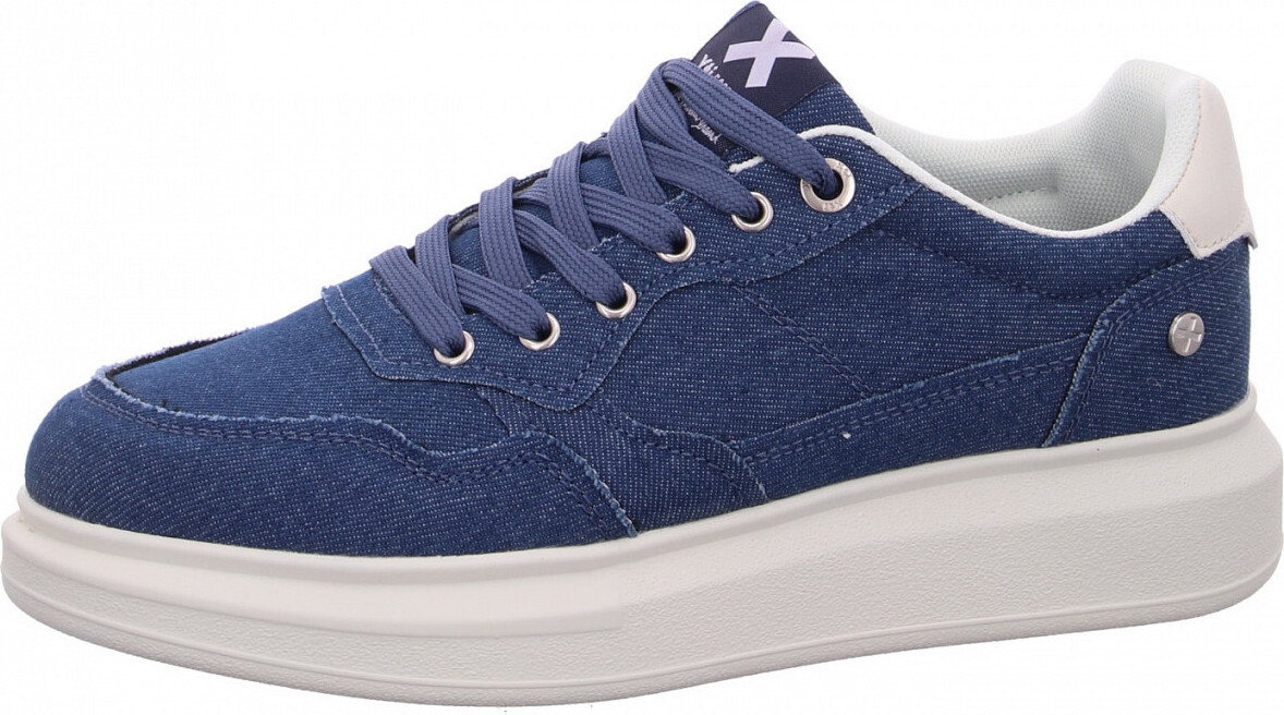 XTI Damen Sneaker 14388802 - Vegane Mule-Schuhe Mit 5cm Keilabsatz