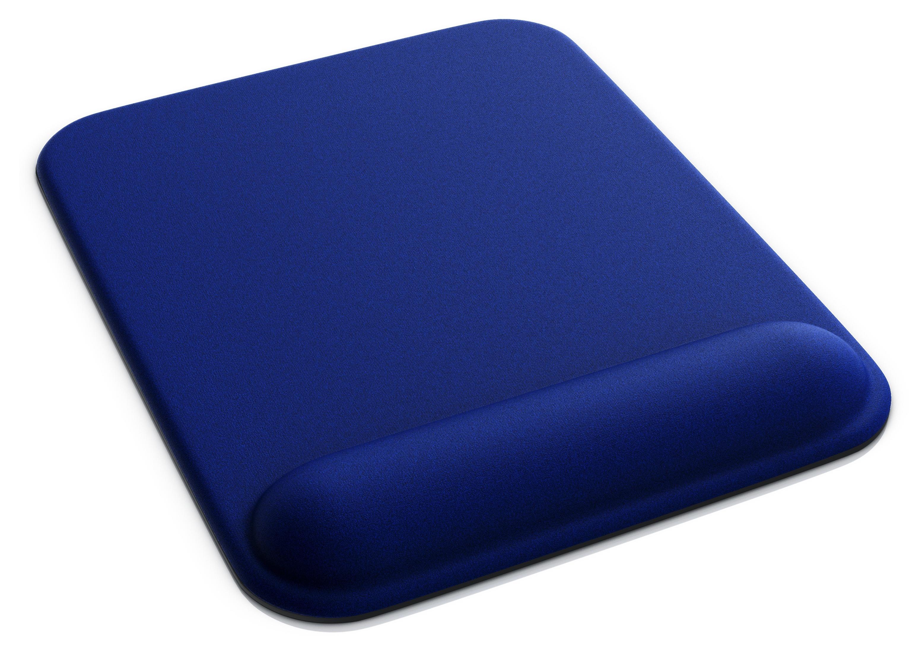 Tappetino Mouse Con Poggiapolsi In Morbida Spugna - Antiscivolo, Accessorio PC Verde, Dimensioni 210x230 Mm - 2