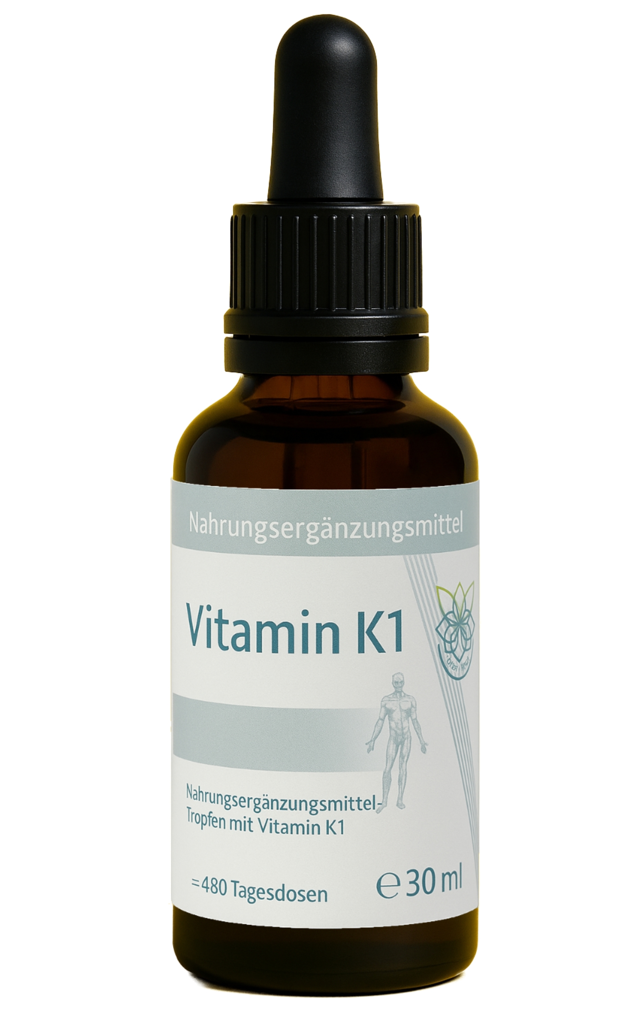 GbR Pawel M. Konefal/Birgit Konefal - Triccess GbR VITARAGNA® Vitamin K1 Tropfen flüssig, Phytomenadion K-Tropfen - hochdosiertes Liquid in Oliven-Öl gelöst, 30 ml, 480 Tagesdosen VIT-000085-2023