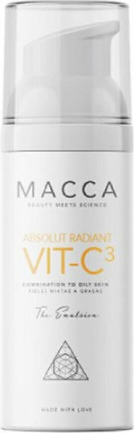 Macca ABSOLUT RADIANT VIT-C3 Emulsionskombination für fettige Haut 50 ml