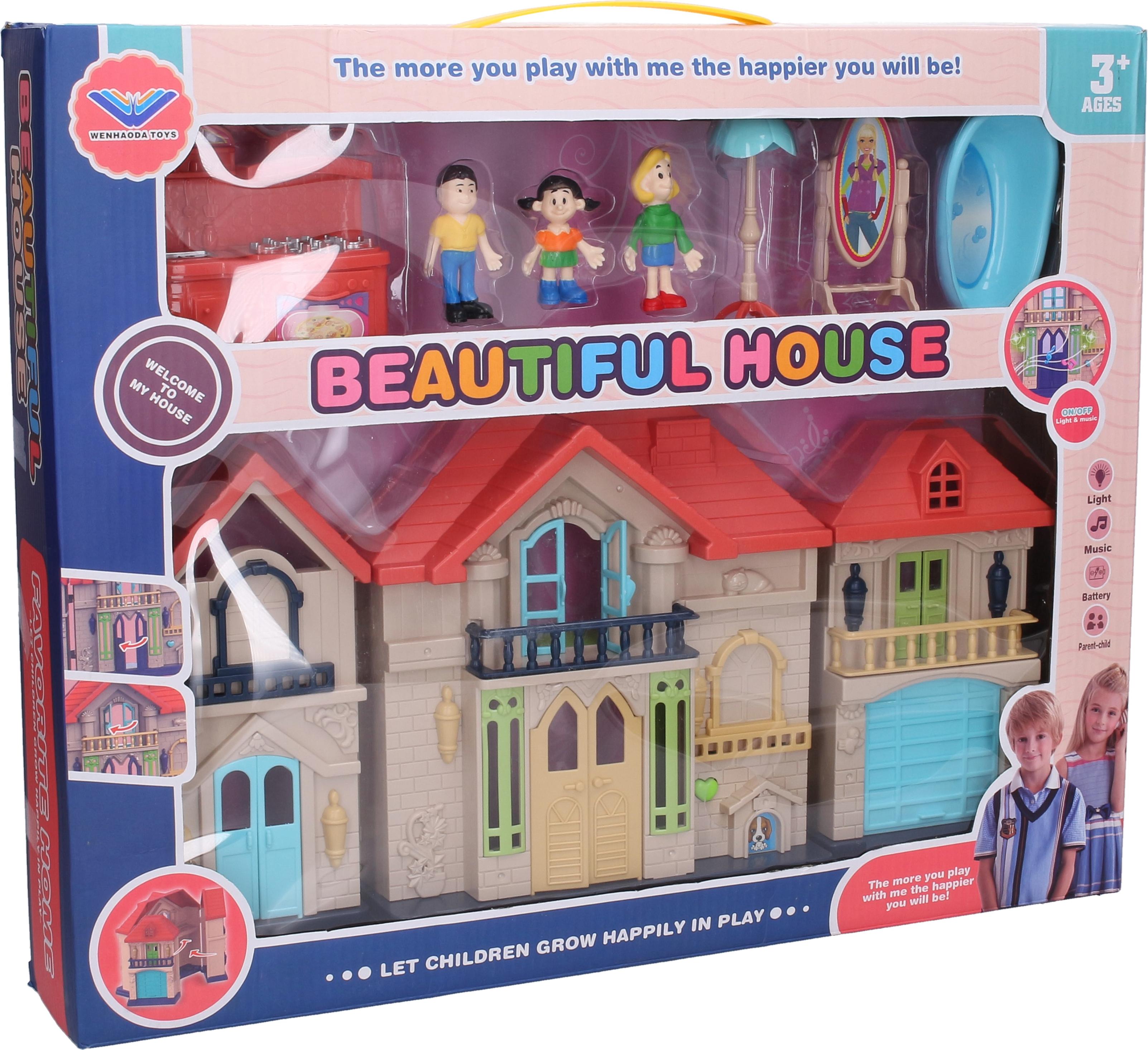 Wiky Haus mit Effekten, Set 40 cm