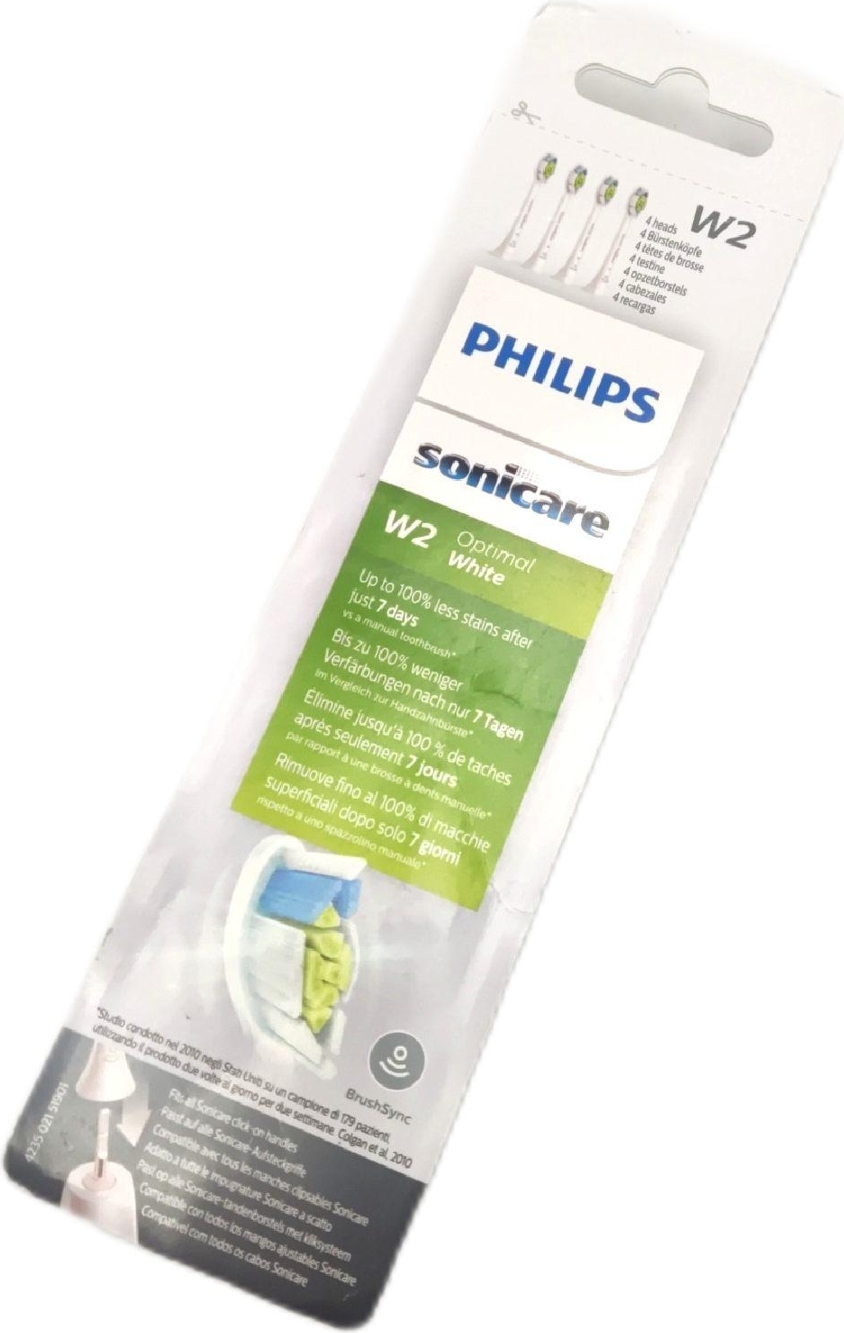 Philips Sonicare W2 Optimal White Elektrische Zahnbürste Bürstenköpfe