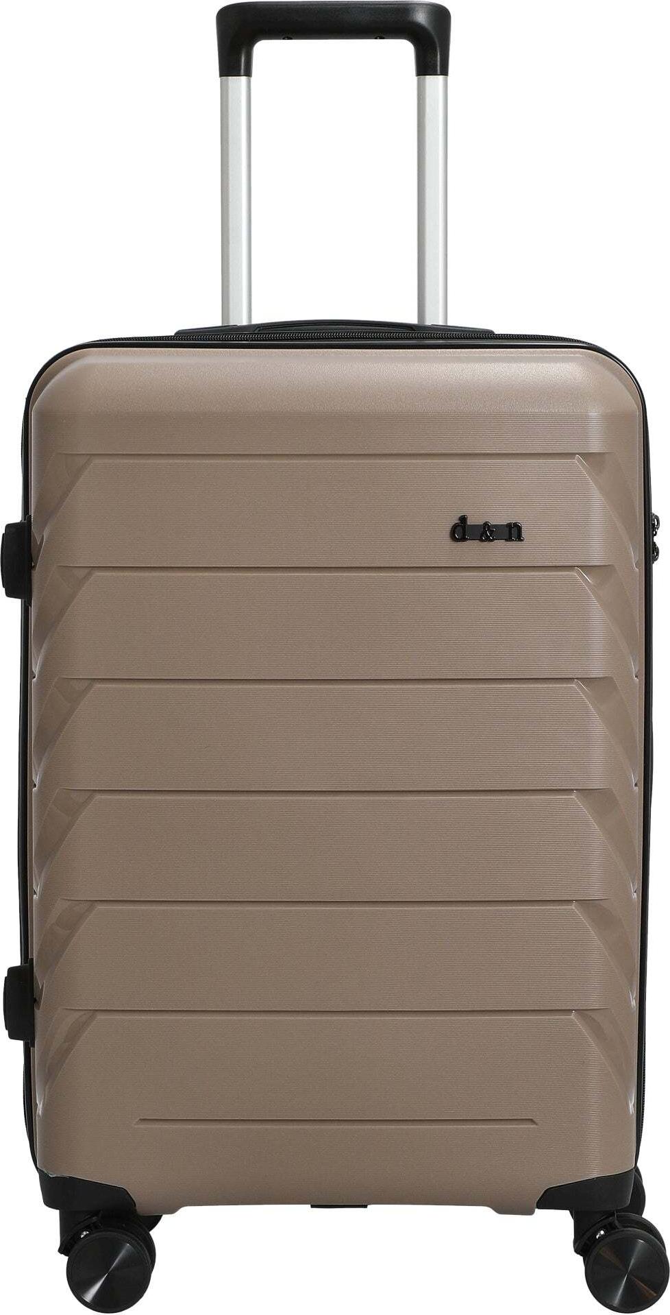 d & n lederwaren d&n Travel Line 4100 4 Rollen Trolley M 64 cm 4160-03