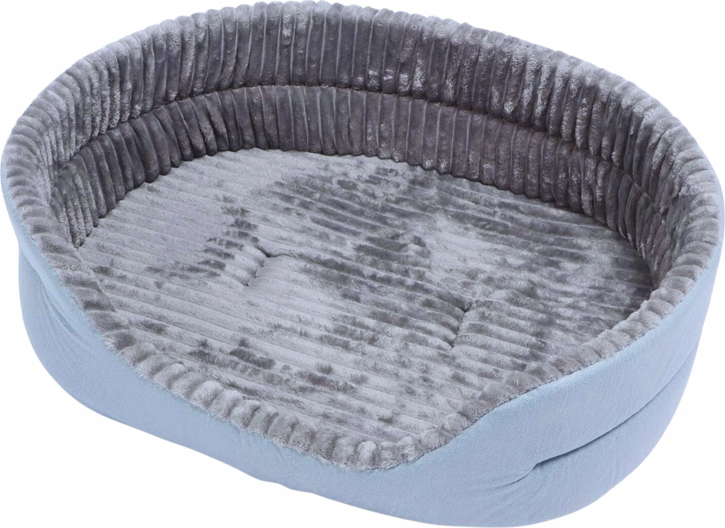 PETSTORY Bequemes Haustierbett S - Blau