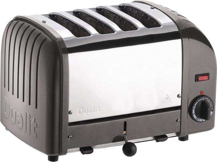 Dualit Toaster 40348 Grau 4 Schlitze