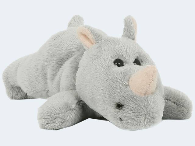 Semo Plüschtier Nashorn, 16 cm, Pettie, Stofftier Kuscheltier Wildtier Nashörner CWV-05LG01