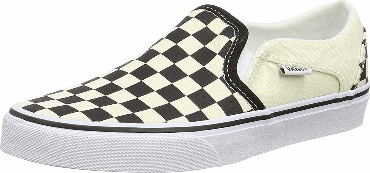 Vans Damen Slip-on Asher Checkerboard creme VN000VOSAPK1