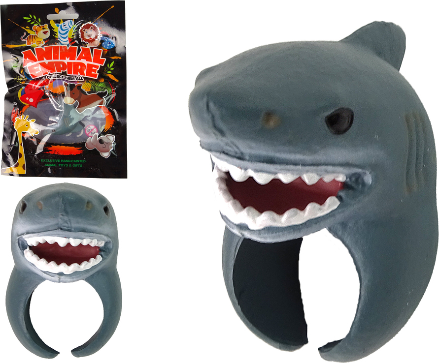 Leantoys Ring an der Hand pädagogische Tiere Hai