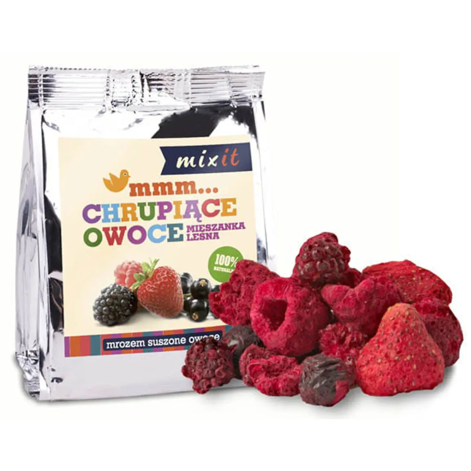 Mixit Gefriergetrocknete Früchte Waldmix 20g
