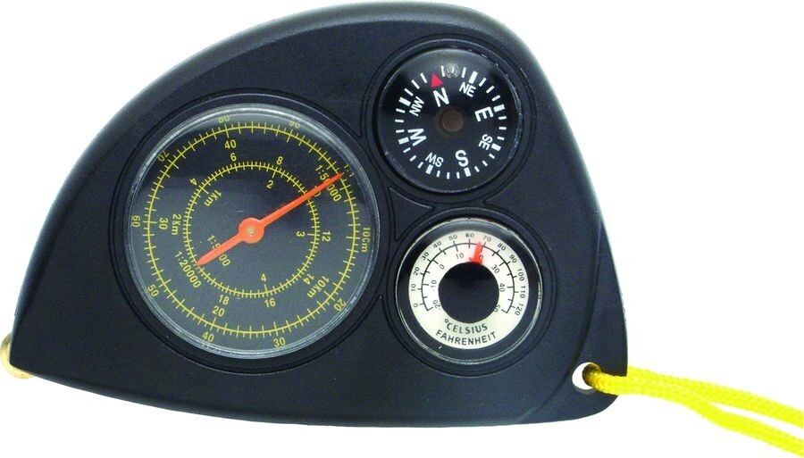 Baladéo Baladeo Kartenmesser, 3 Funktionen Curvimètre