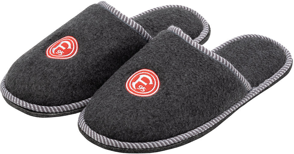 Fortuna Düsseldorf Pantoffel "Logo" Gr. 40/41