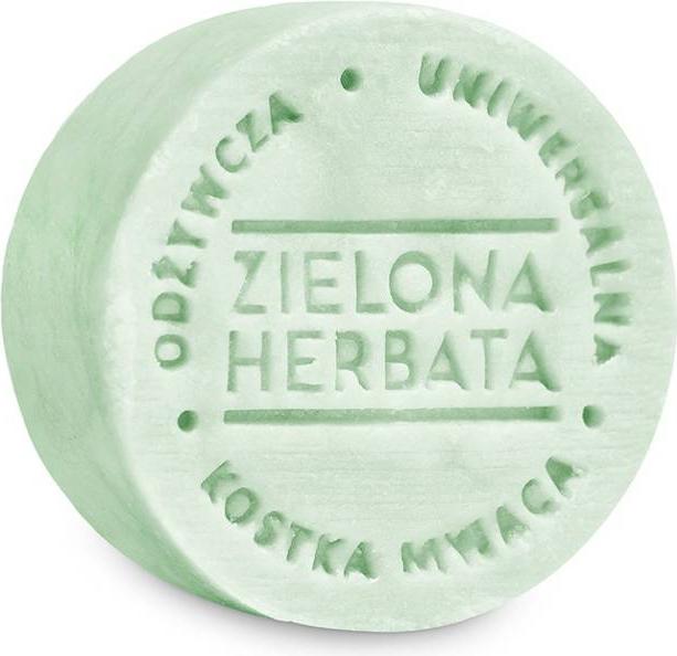 Ministerstwo Dobrego Myda Shampoo-Seife mit Grüntee-Motiv