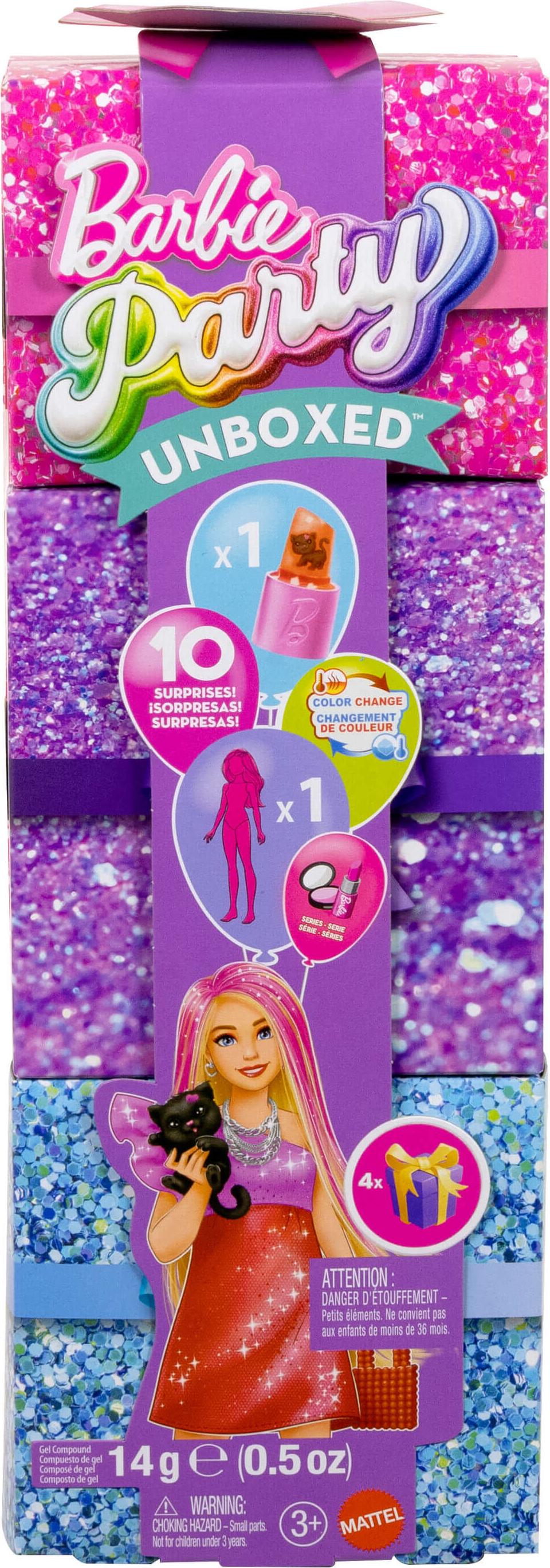 Mattel Barbie Barbie Party Unboxed Barbie Glam Party Serie - rote Puppe JFY68