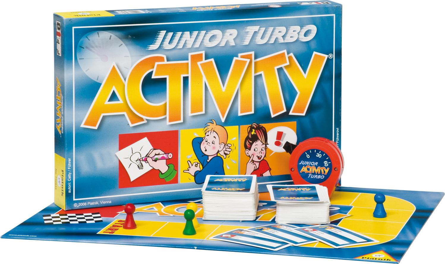 Brettspiel Activity Junior Turbo, PIATNIK 459341188